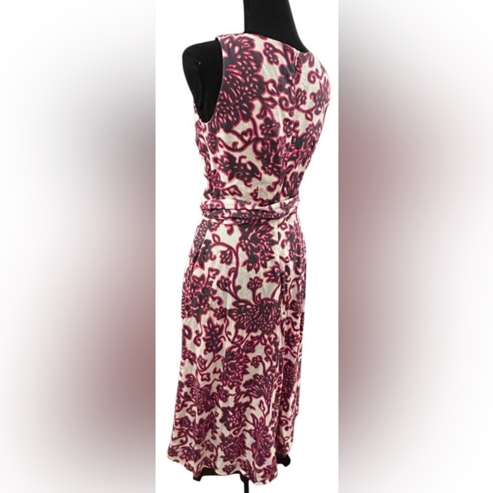 🔥 BODEN! “RIVIERA” MIDI-DRESS!! STUNNING PATTERN! LINEN COTTON BLEND! - Picture 14 of 16